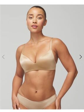 Soma Beige Nude Stunning Wireless Push-Up Bra 36D
